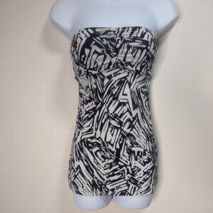 Vintage Y2K Top Size L Navy Preppy Couquette Fairy Skater Grunge Goth Emo Scene
